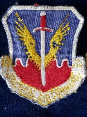 VINTAGE LOT OF 3 VIETNAM US AIR FORCE TACTICAL AIR COMMAND TAC PATCH 4"